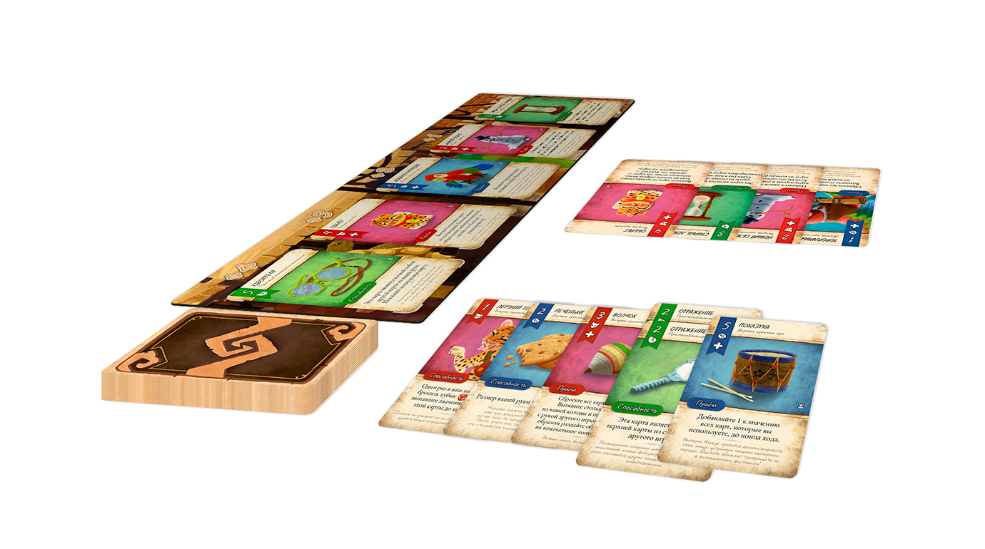 Niza Gams Valle dei Mercanti gioco di carte deckbuilding 110 carte