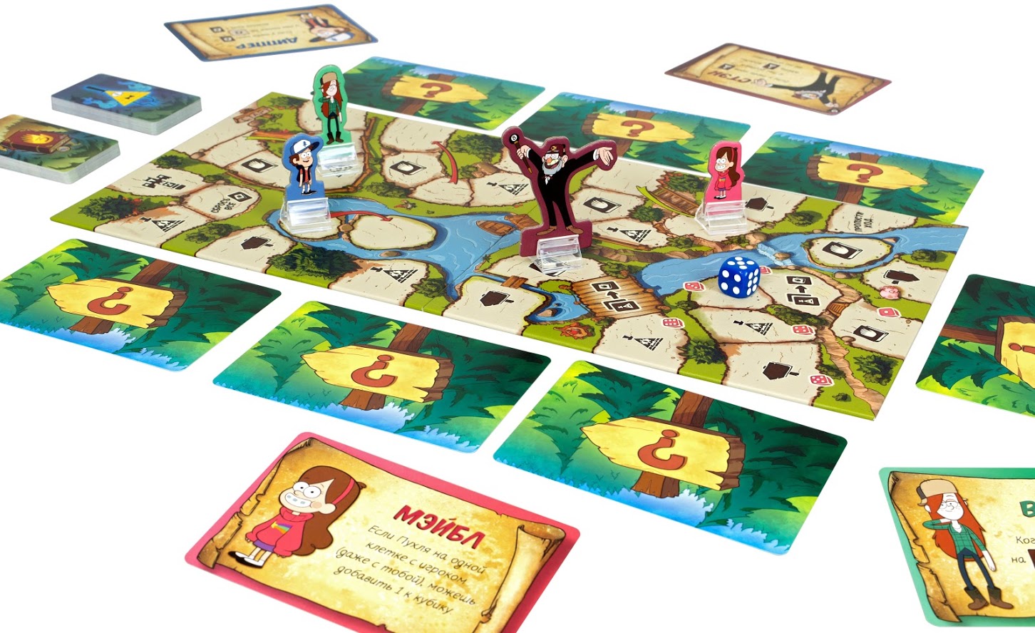 Gravity Falls Salva Puhlya Gioco da Tavolo Cooperativo