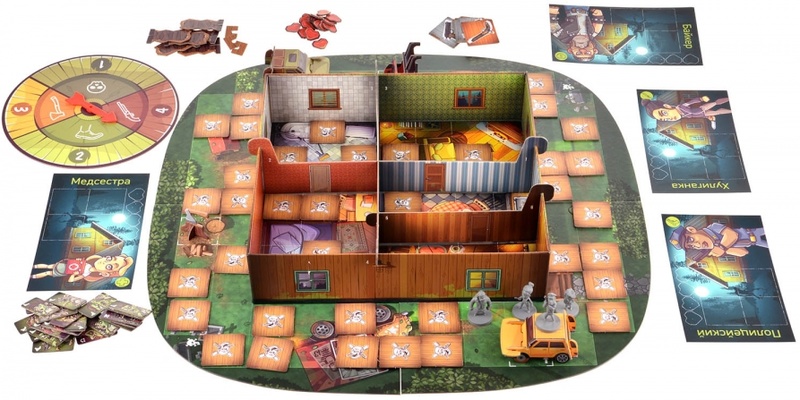 Niza Gams Zombi in Casa Contagio gioco cooperativo