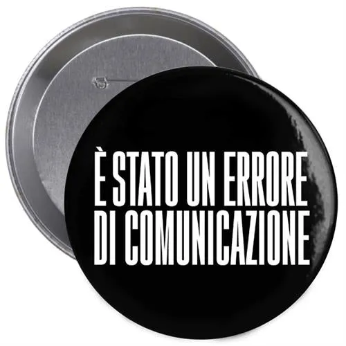Studio Supernova Non Si Può Più Dire Niente NSPPDN 12 spilla nera