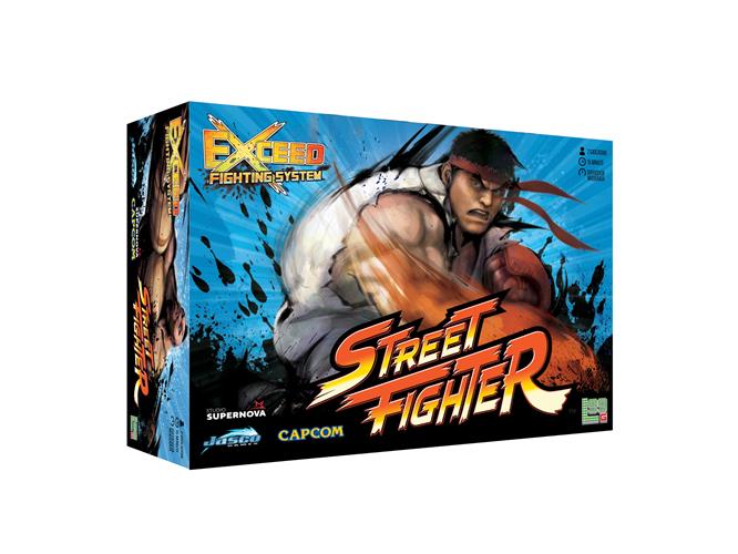 Street Fighter Exceed Box 1 gioco di carte 4 mazzi