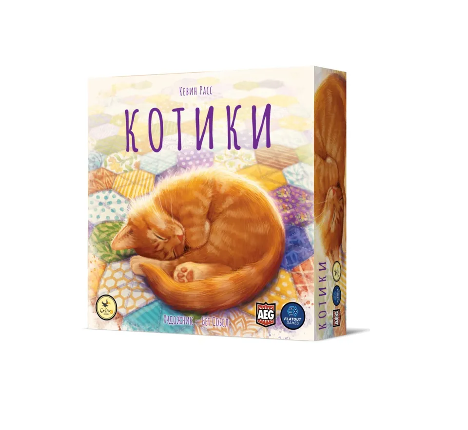 Niza Gams Kotiki gioco da tavolo coperte e gattini