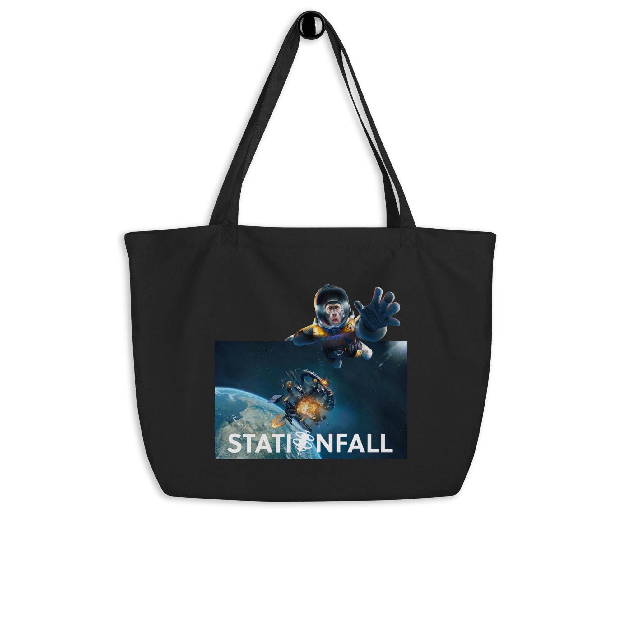 ION Games Stationfall borsa tote cotone bio large giochi