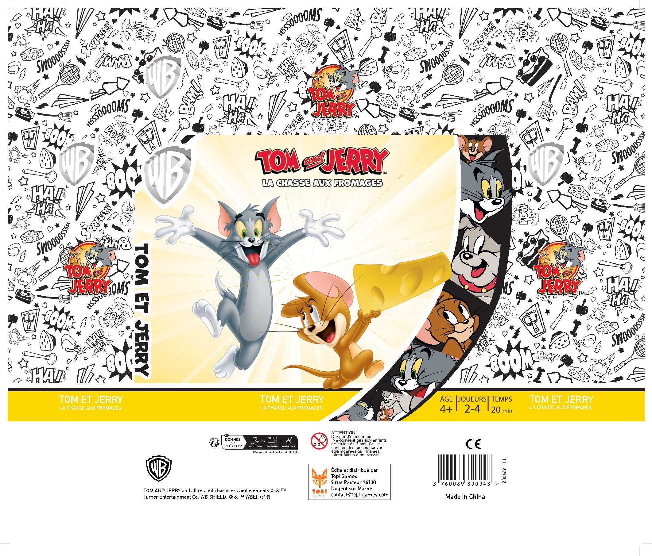 Topi Games Tom and Jerry Cheese Hunt gioco bambini