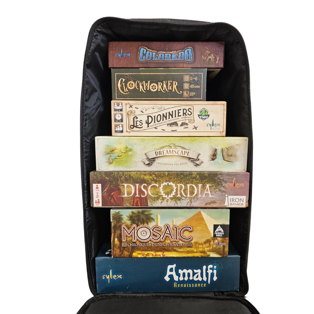 Sylex Edition zaino porta giochi da tavolo imbottito 56 cm