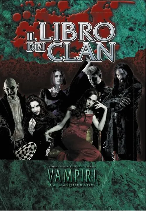 Raven Vampiri 20° Anniversario Libro dei Clan manuale gioco di ruolo