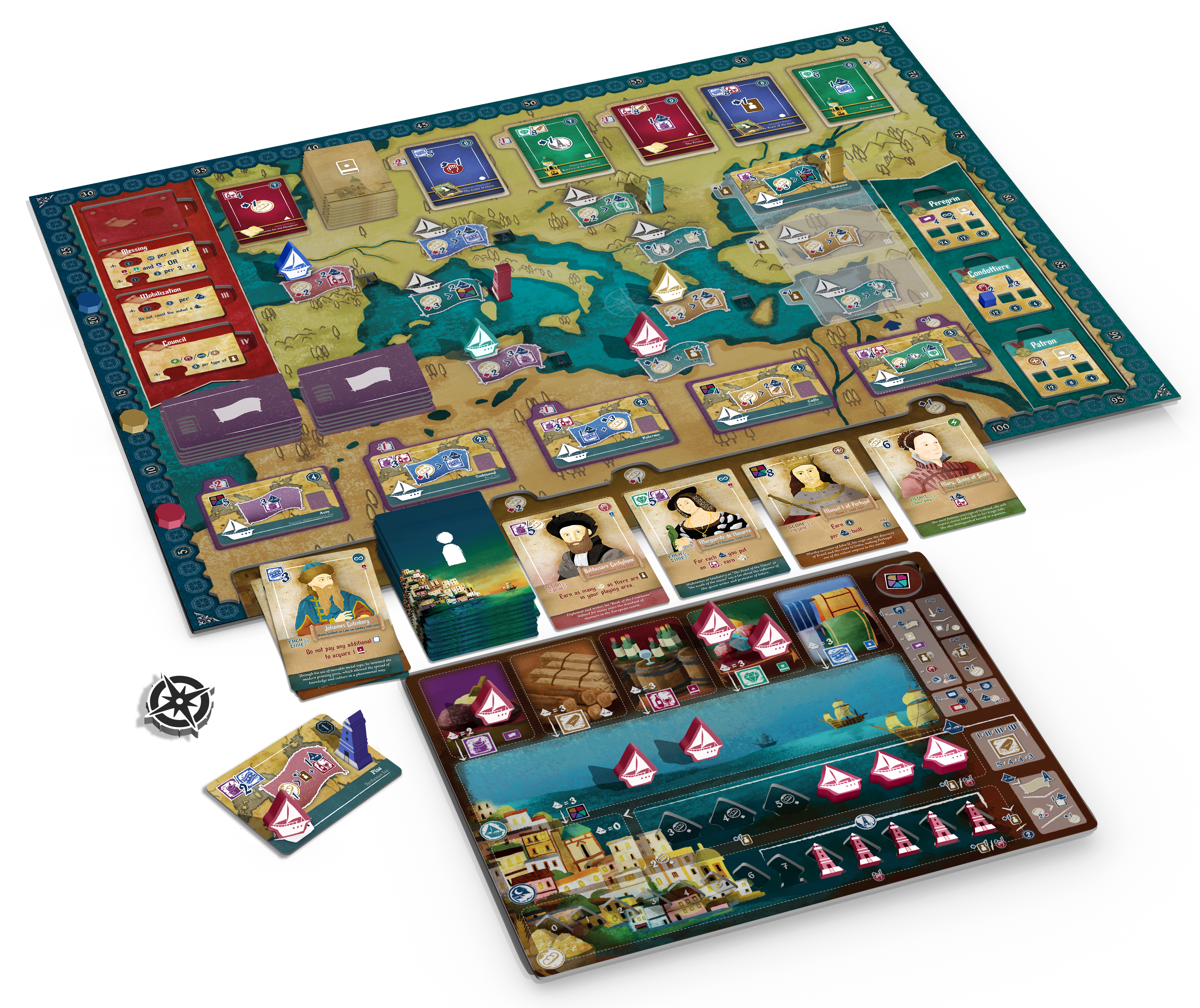 Sylex Edition Amalfi Renaissance gioco da tavolo francese