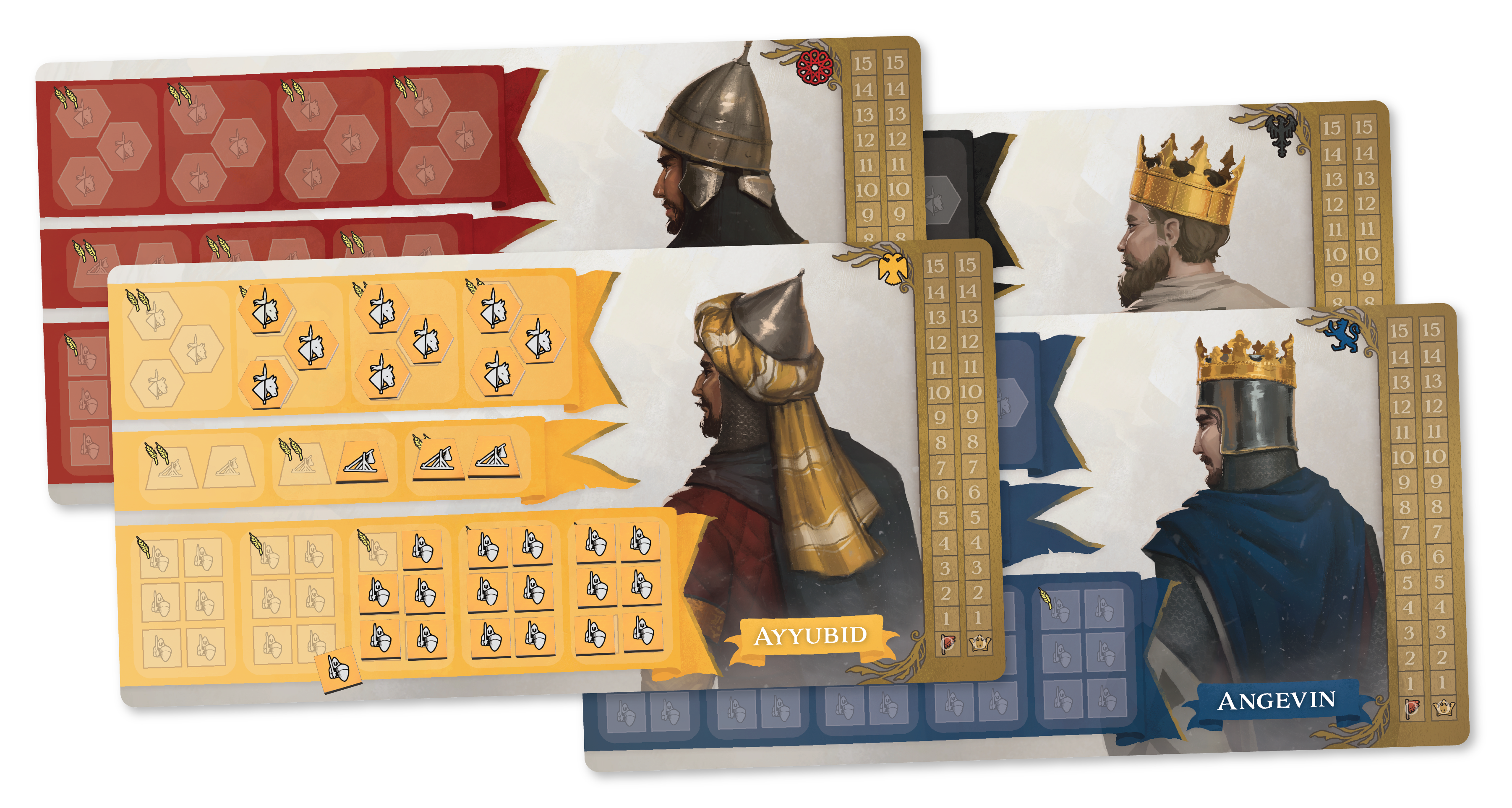 ION Games Third Crusade gioco da tavolo storico