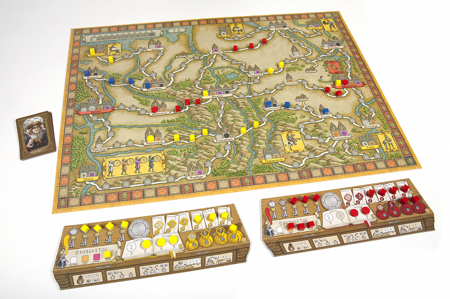 Niza Gams Hansa Teutonica gioco da tavolo strategico