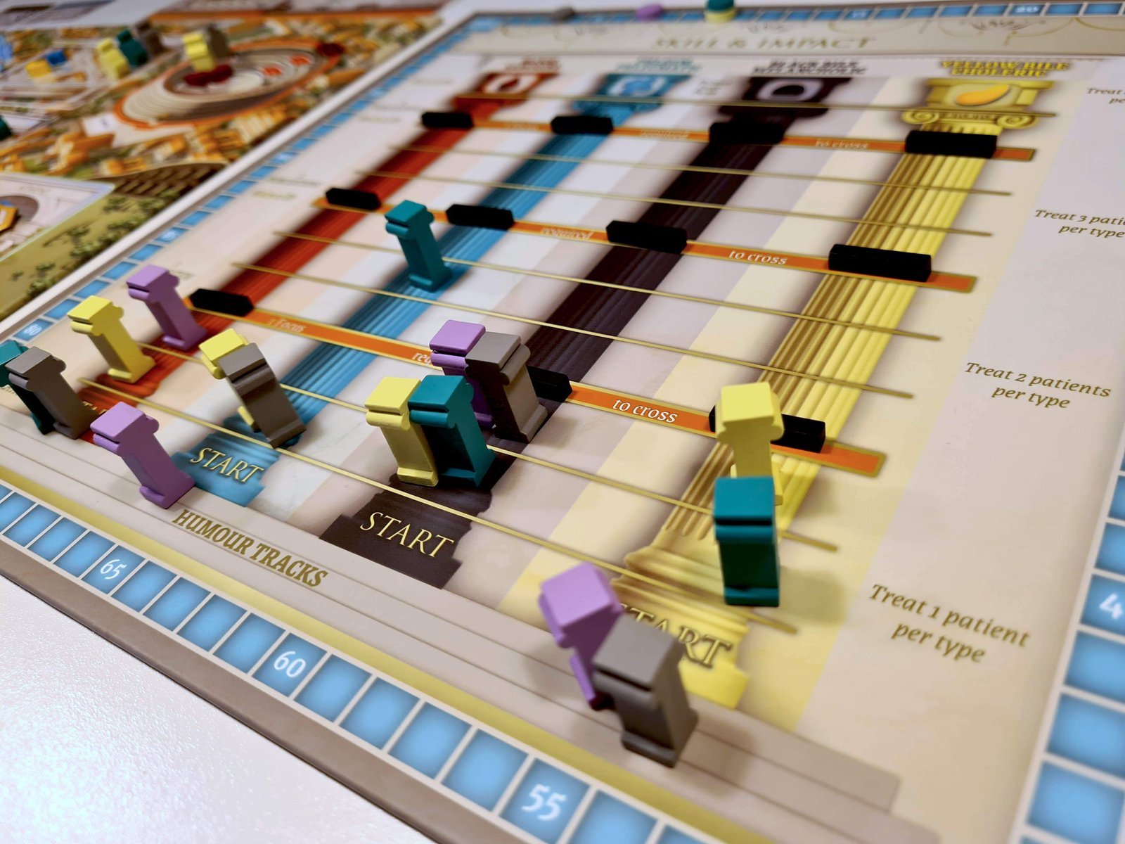ION Games Galenus gioco da tavolo piazzamento lavoratori