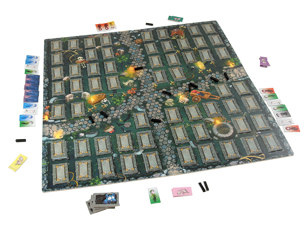 Niza Gams Vampirchetti Gioco per Bambini Memoria Colori