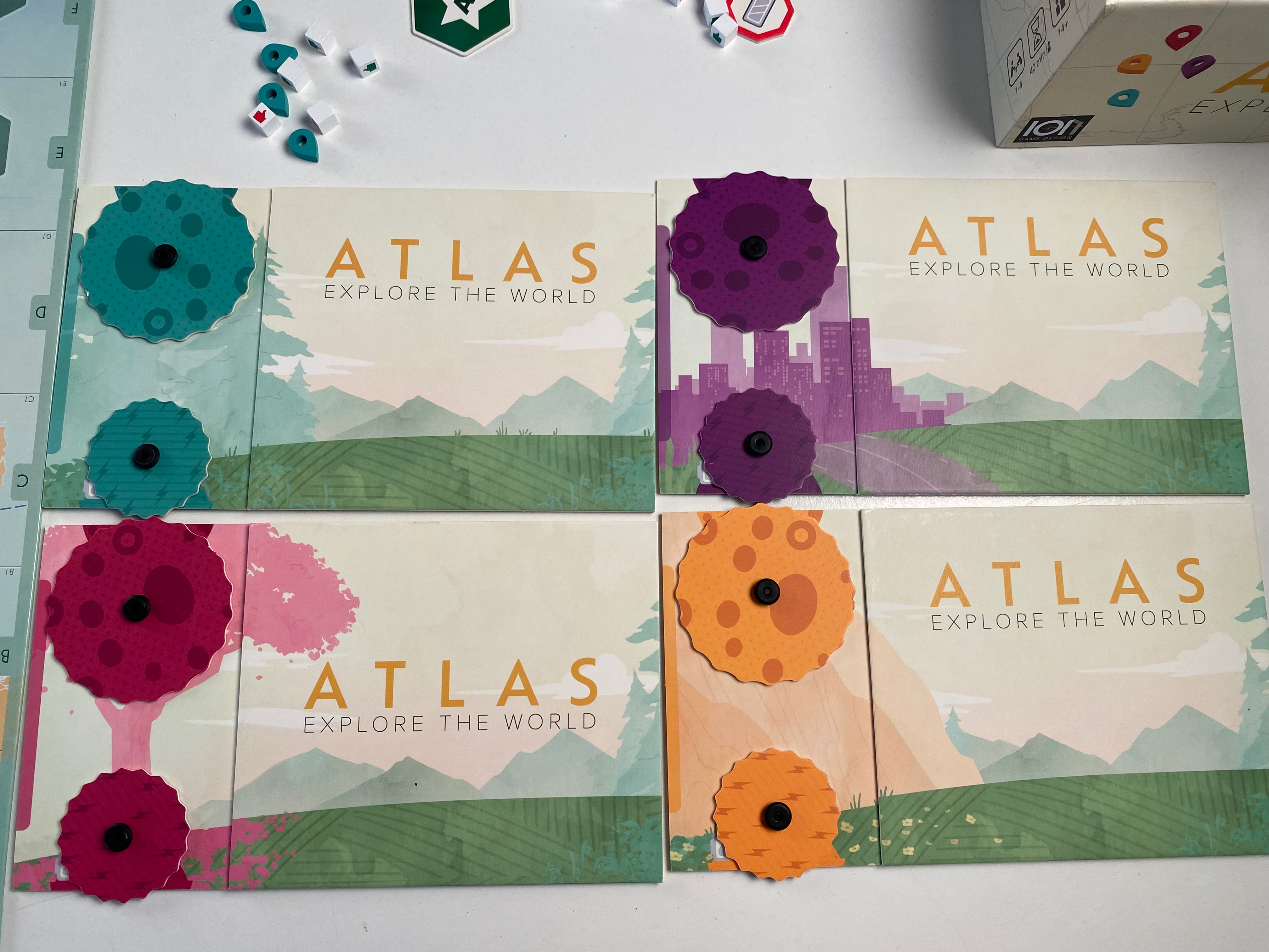 ION Atlas Explore the World gioco da tavolo storico