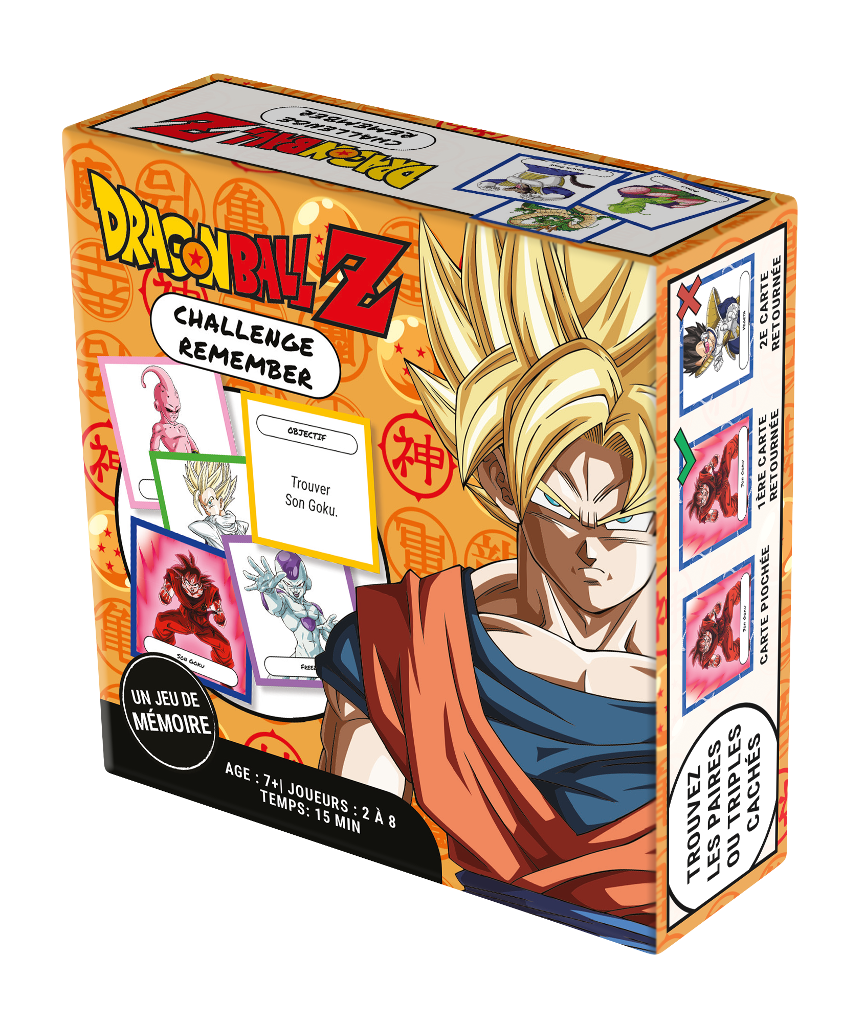 Topi Games Dragon Ball Z Remember Challenge gioco di carte memoria