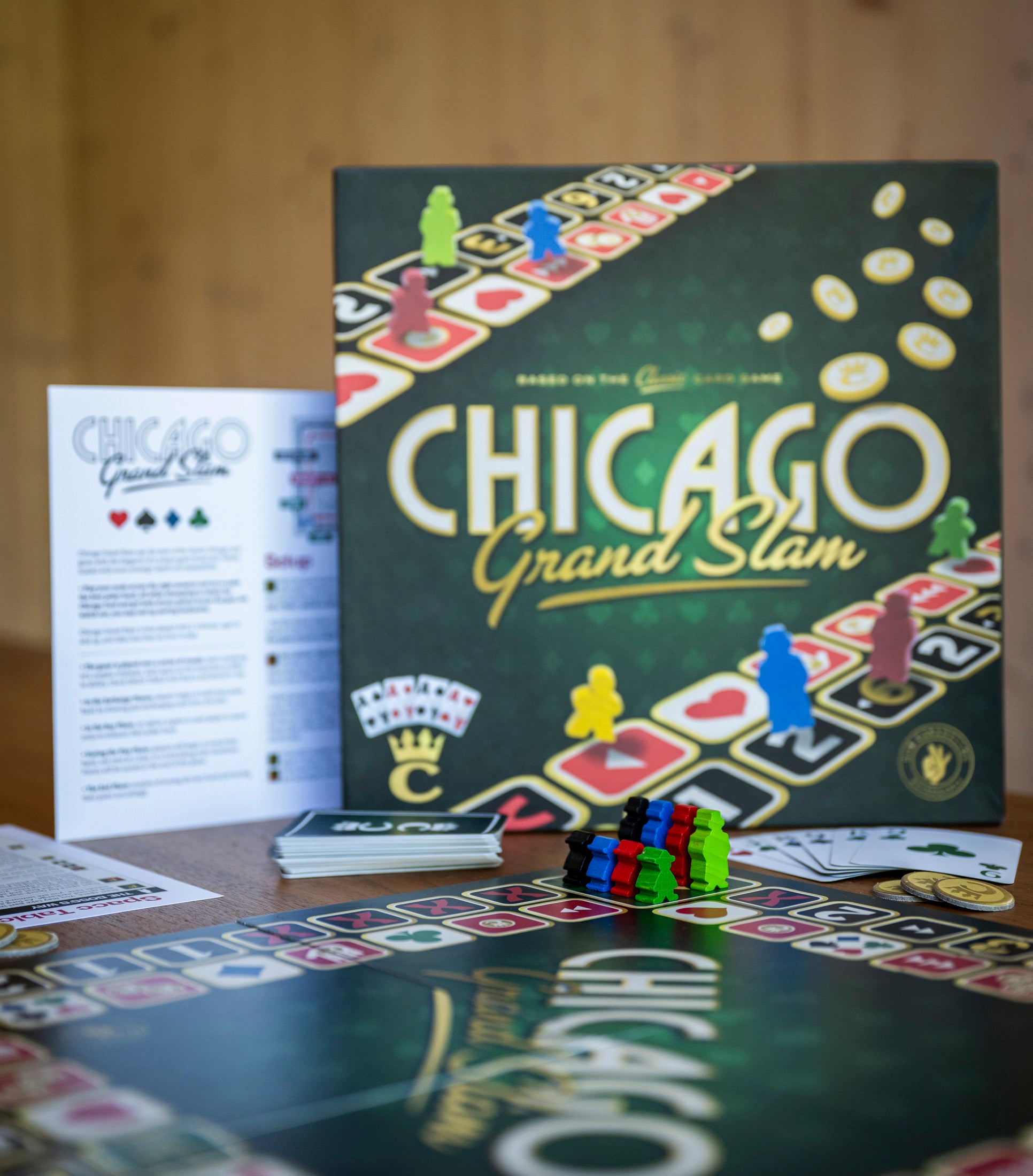 ION Games Chicago Grand Slam gioco da tavolo 2-4 giocatori