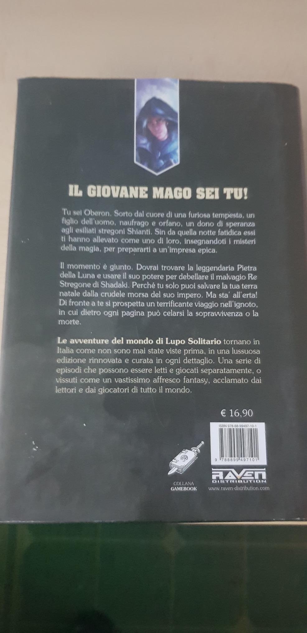 Raven Oberon il Mago Volume 1 librogame fantasy