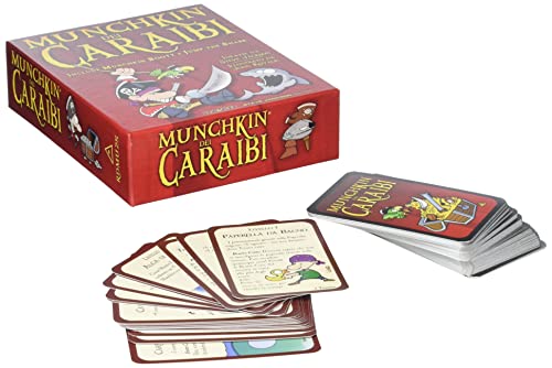 Raven Munchkin dei Caraibi gioco di carte pirati