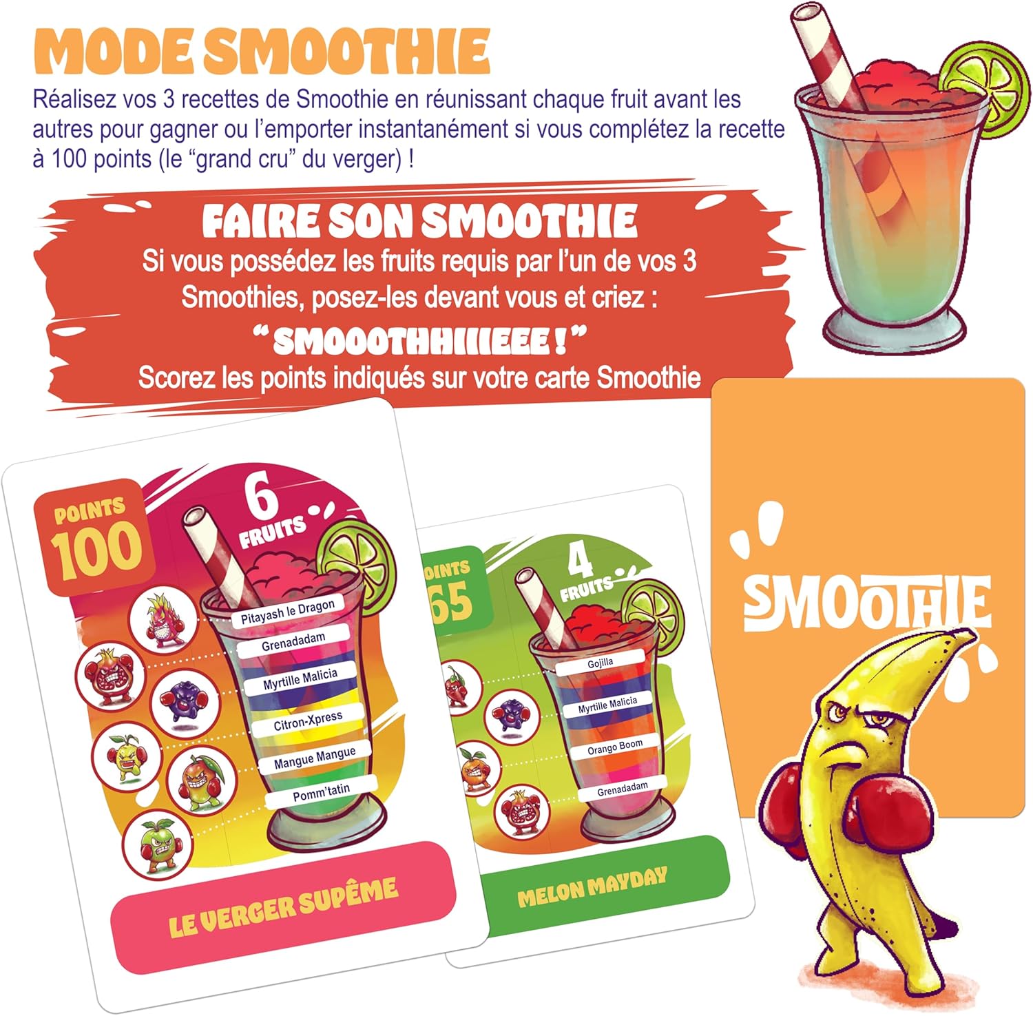 Topi Games Jus Fight gioco da tavolo frutta