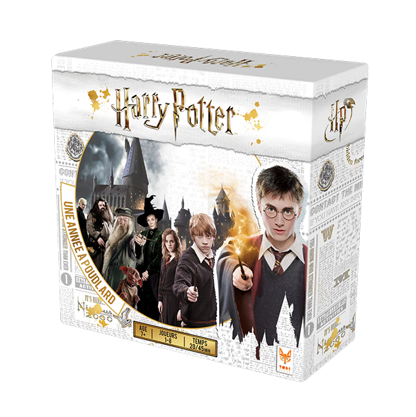 Topi Games Harry Potter A Year at Hogwarts gioco da tavolo edizione inglese