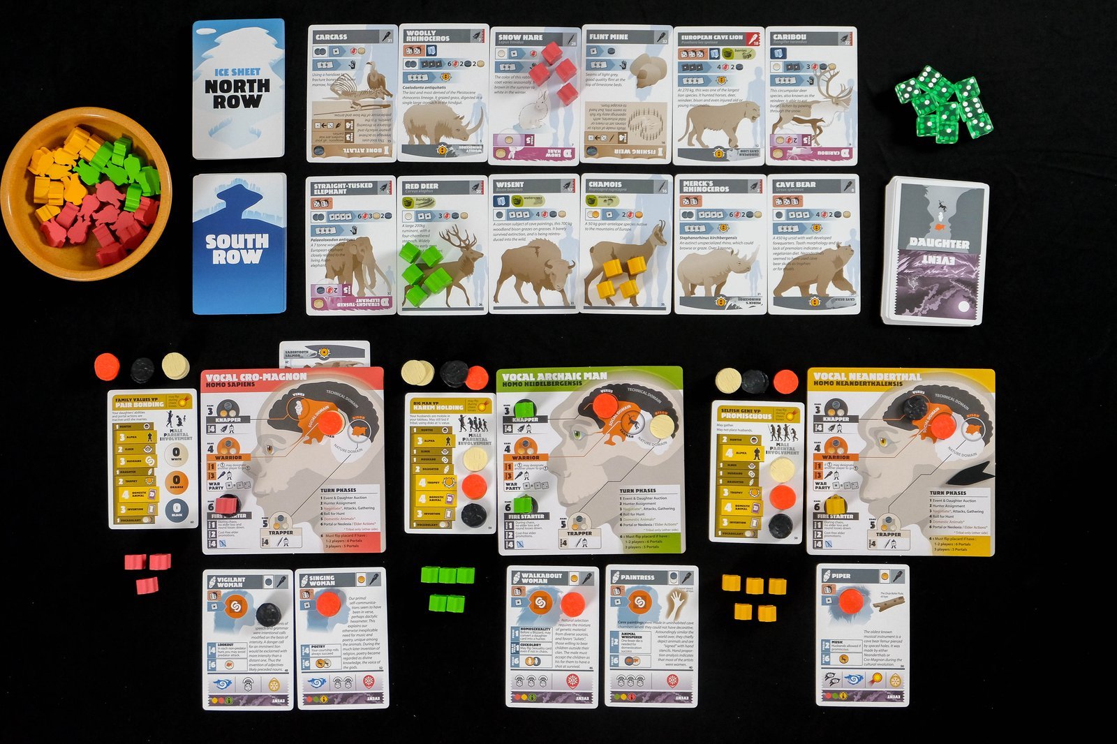 ION Games Neanderthal 2nd Edition gioco da tavolo preistoria