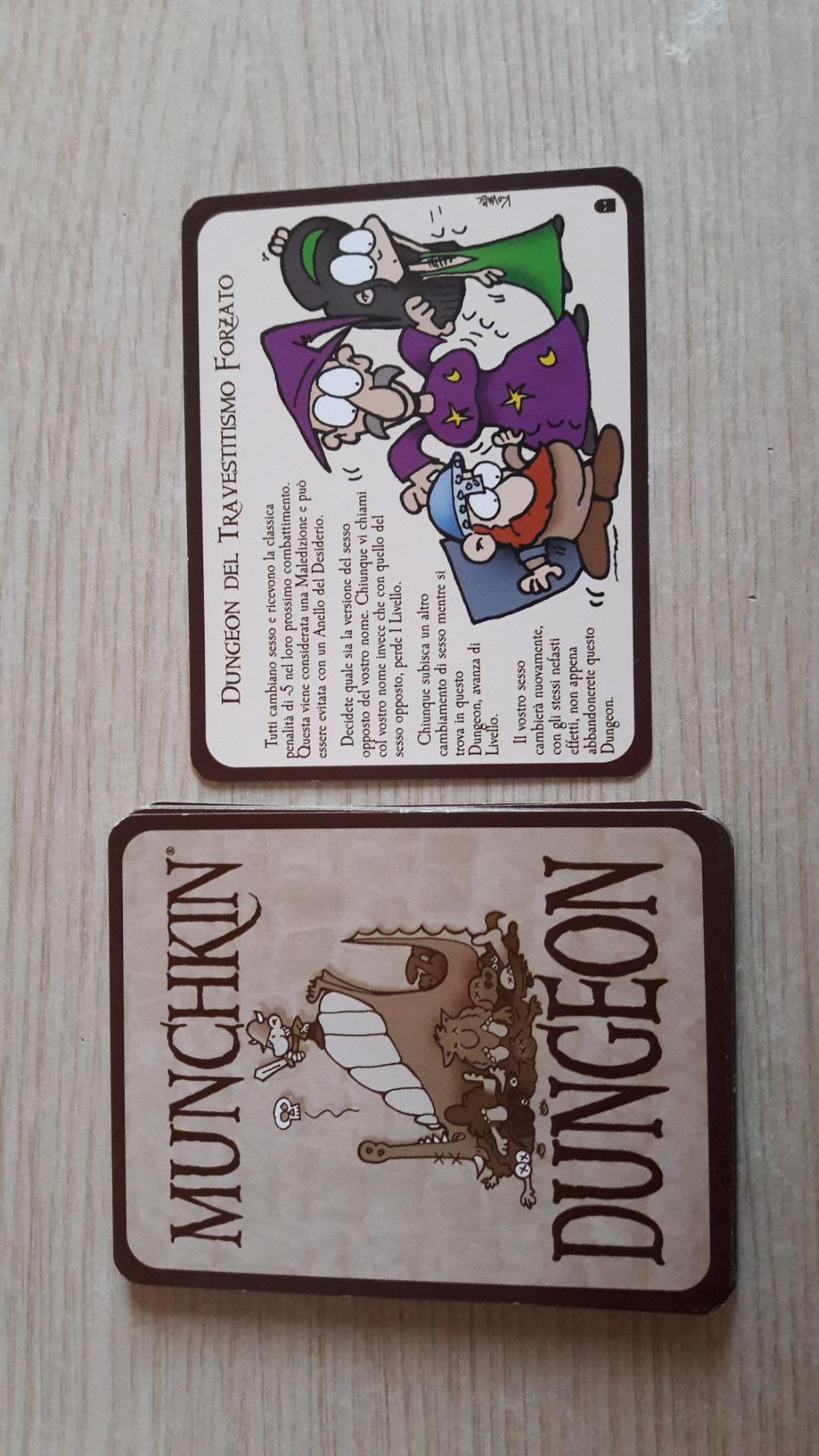 Raven Munchkin 5 6 e 7 Tutti i Mostri Fatti a Fette espansione con Ranger