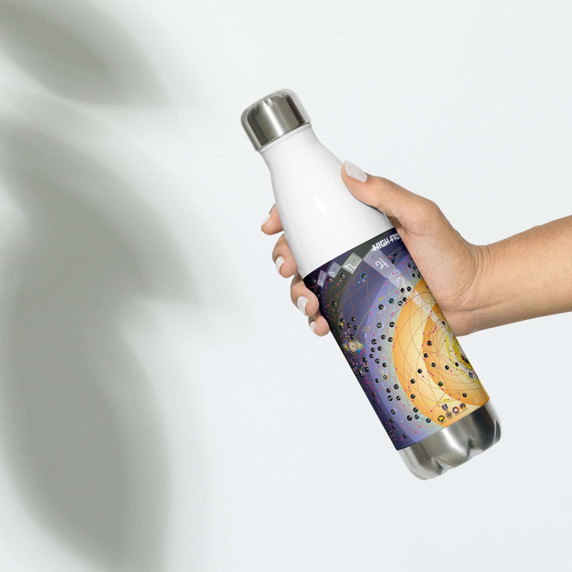 ION High Frontier 4 All borraccia acciaio 500 ml mappa