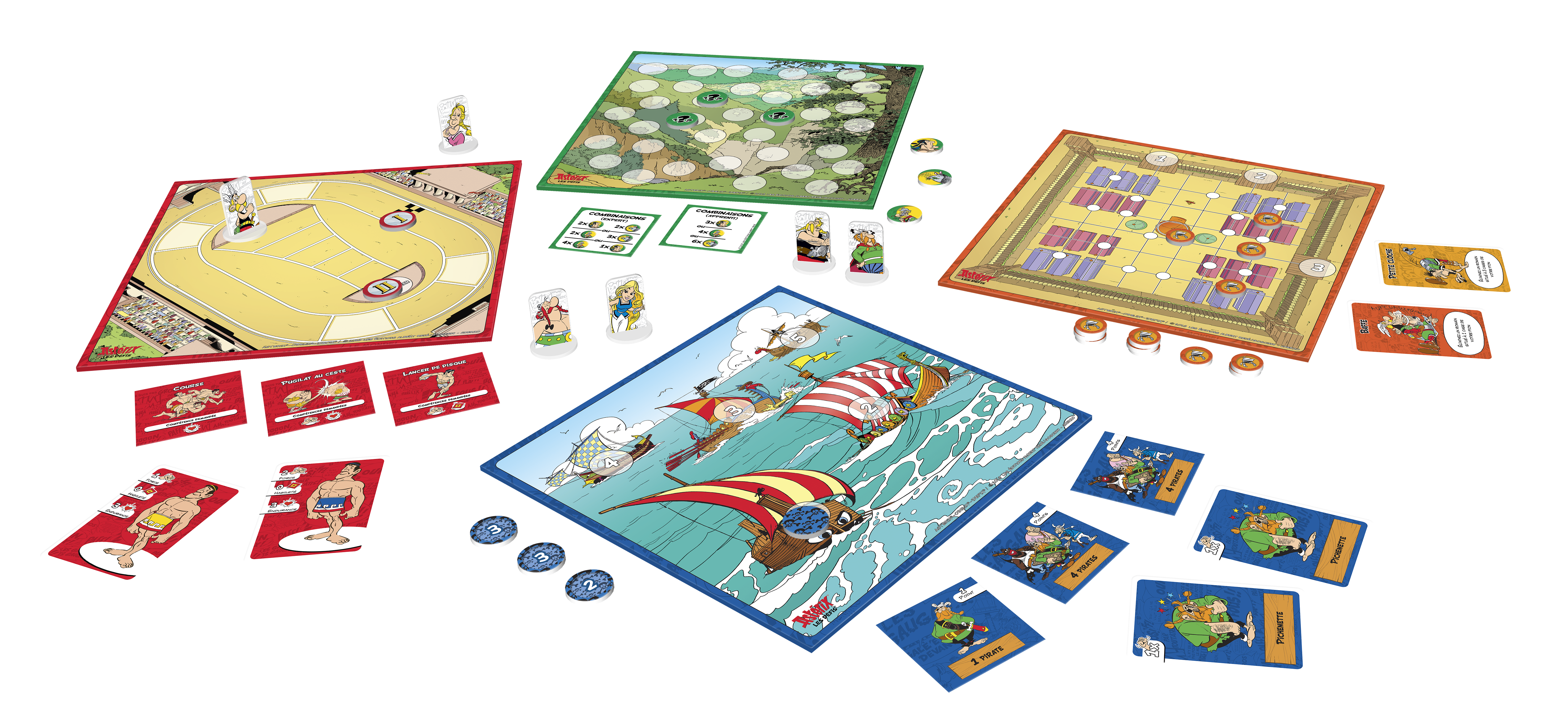 Topi Games Asterix The Challenges gioco da tavolo sfide