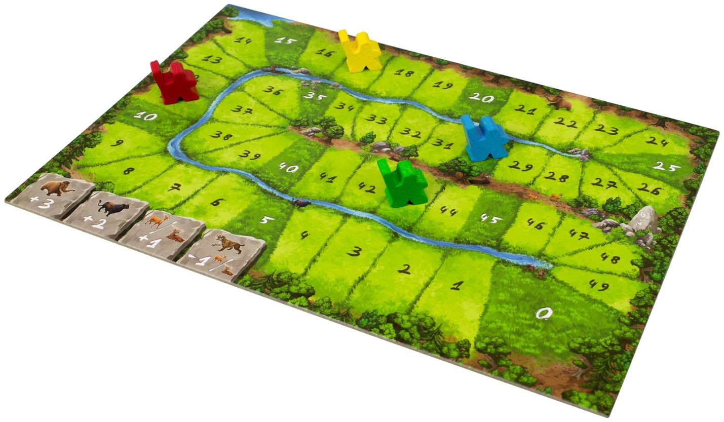 Niza Gams Carcassonne Cacciatori Gioco da Tavolo Preistoria