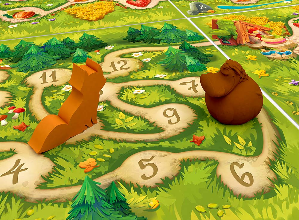 Riccio Rotolante e Amici gioco bambini cooperativo