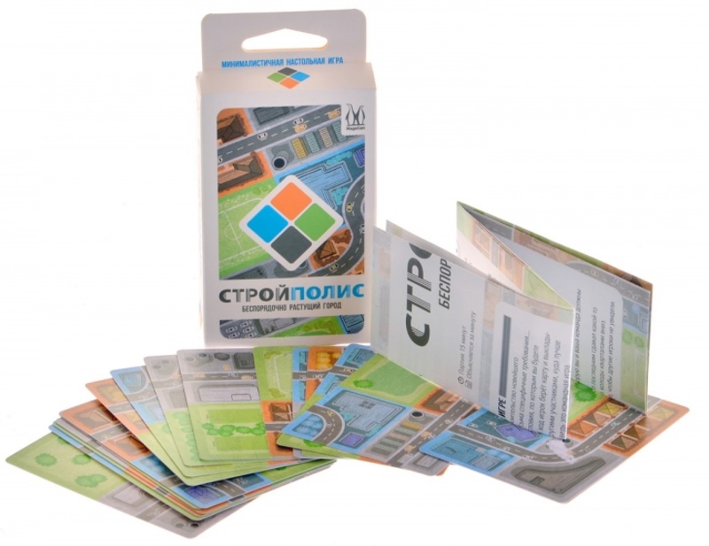 Niza Gams Sprawlopolis Costruisci Citta Gioco di carte 18 carte