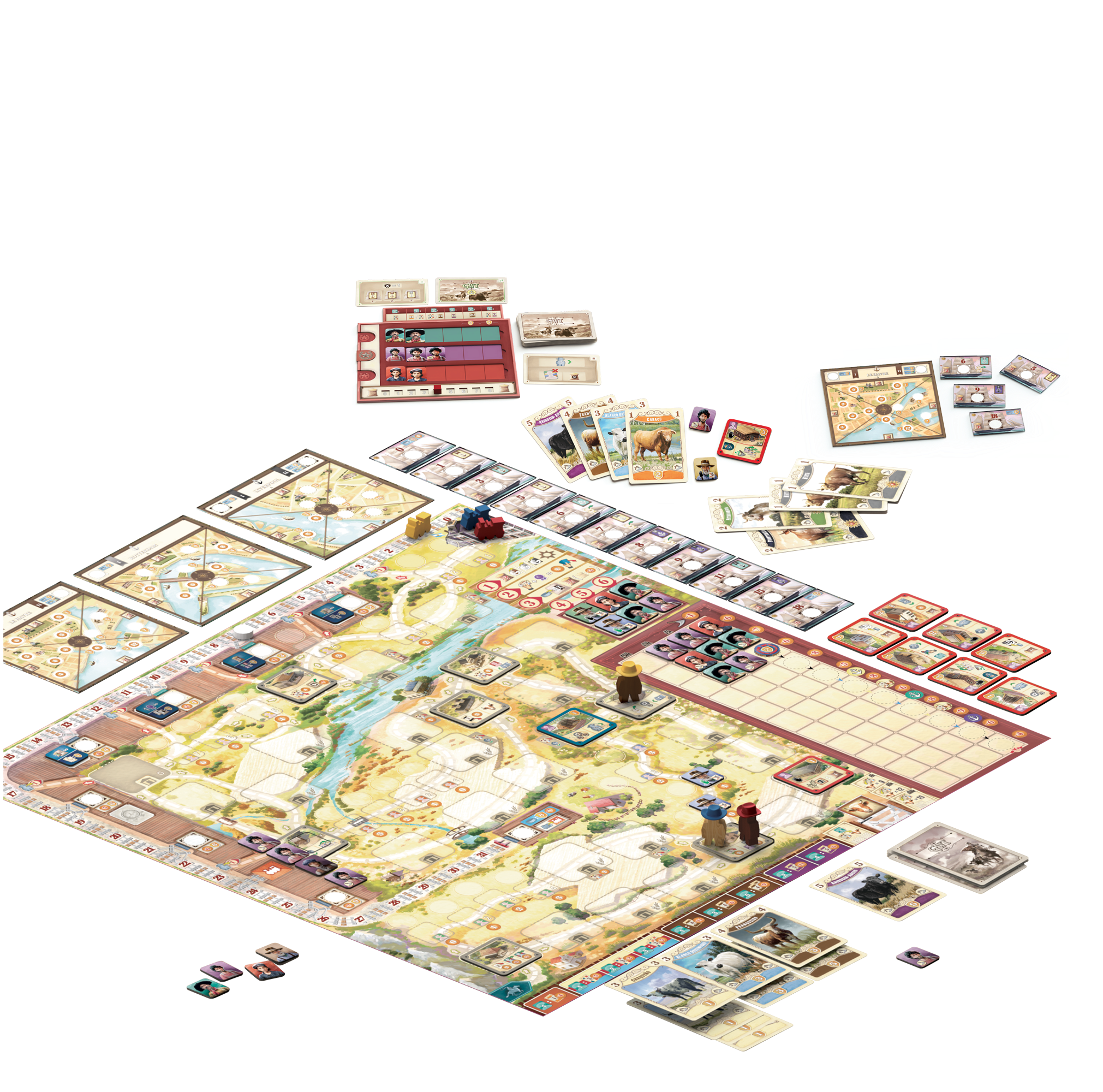 Niza Gams Great Western Trail Argentina gioco strategico