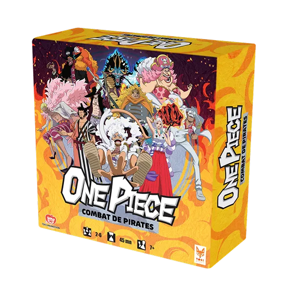 Topi Games One Piece Pirate Battle gioco da tavolo con carte equipaggio