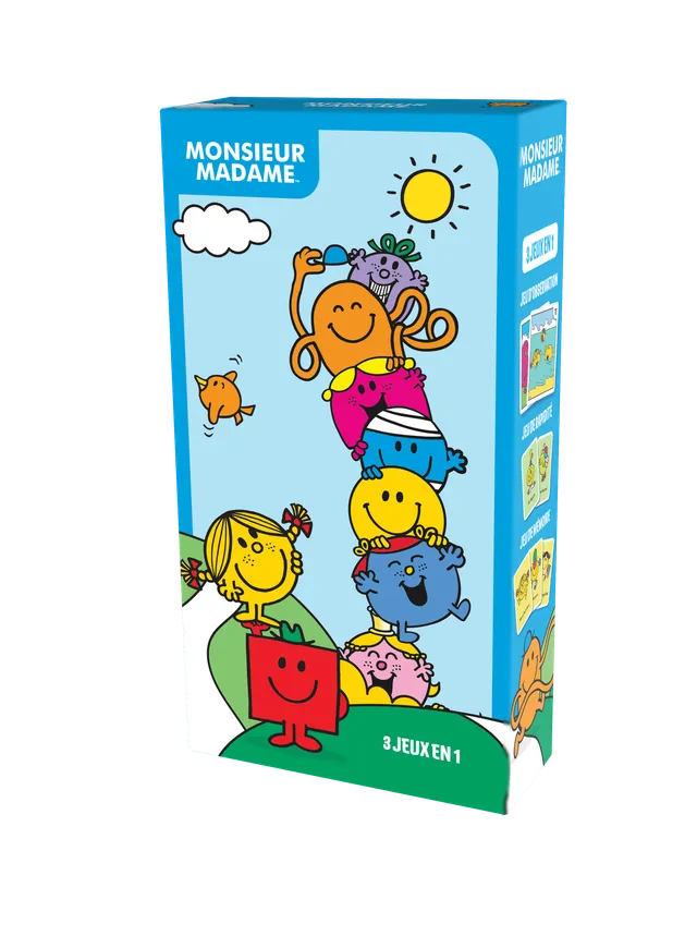 Topi Games Mr. and Mrs. gioco di carte bambini memoria