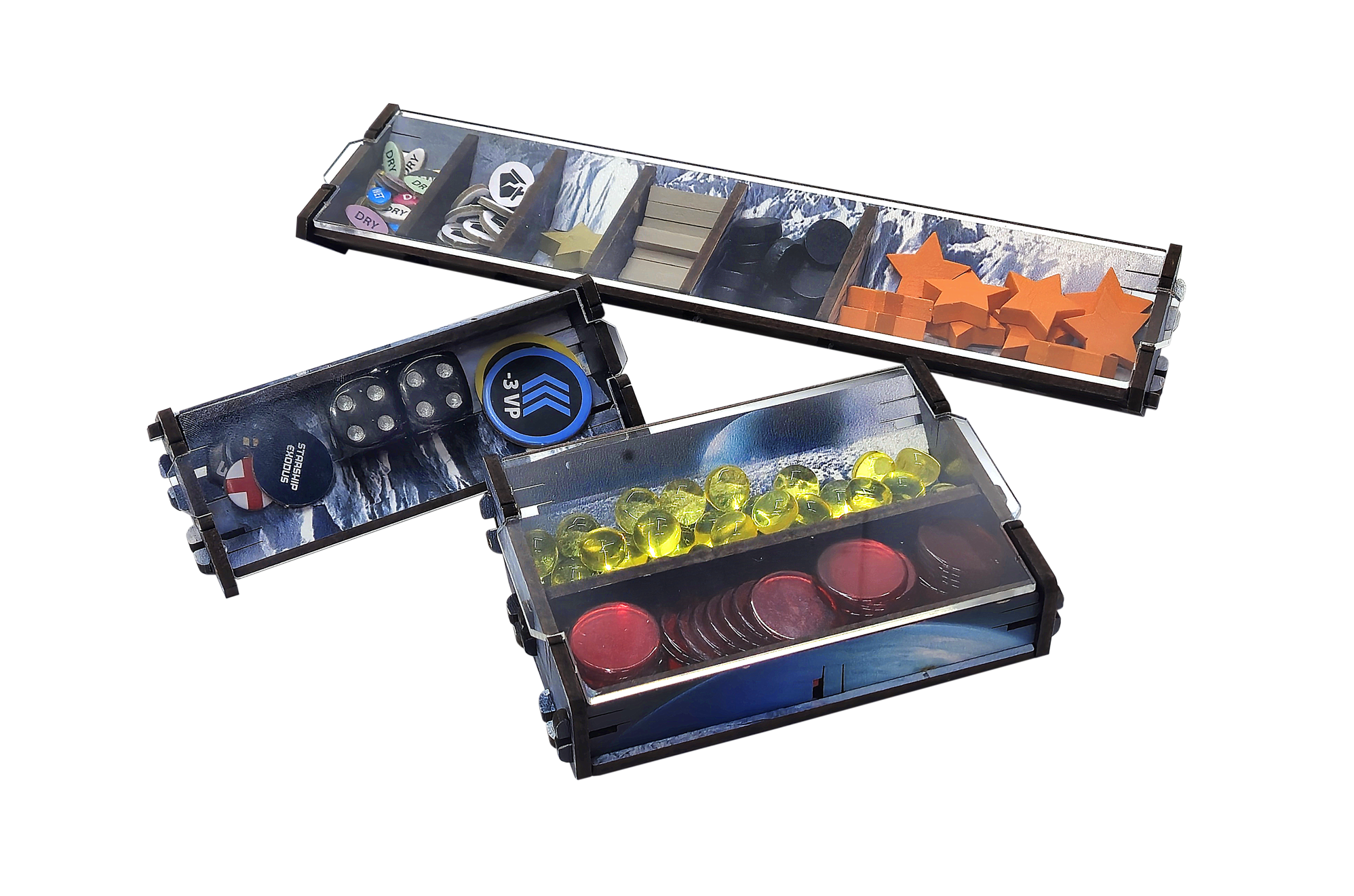E-Raptor High Frontier 4 All insert scatola organizer