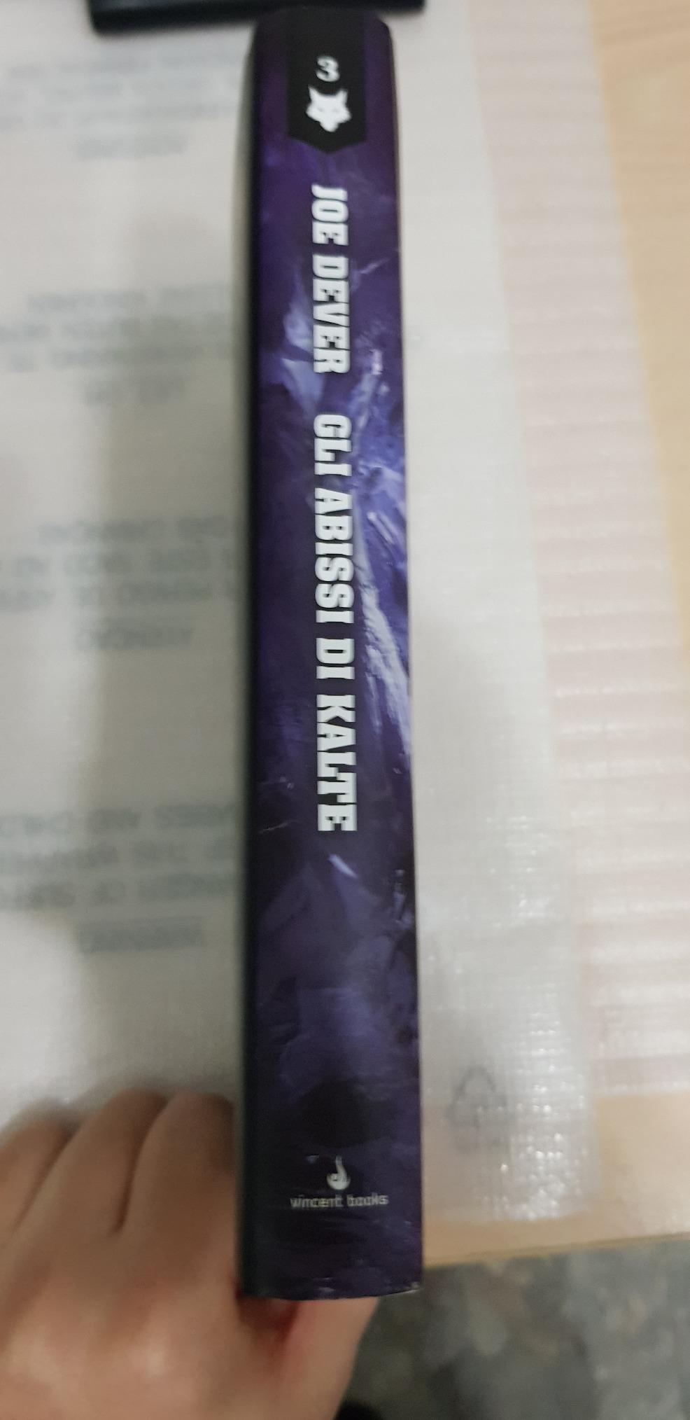 Raven Lupo Solitario Gli Abissi di Kalte 3 librogame copertina rigida