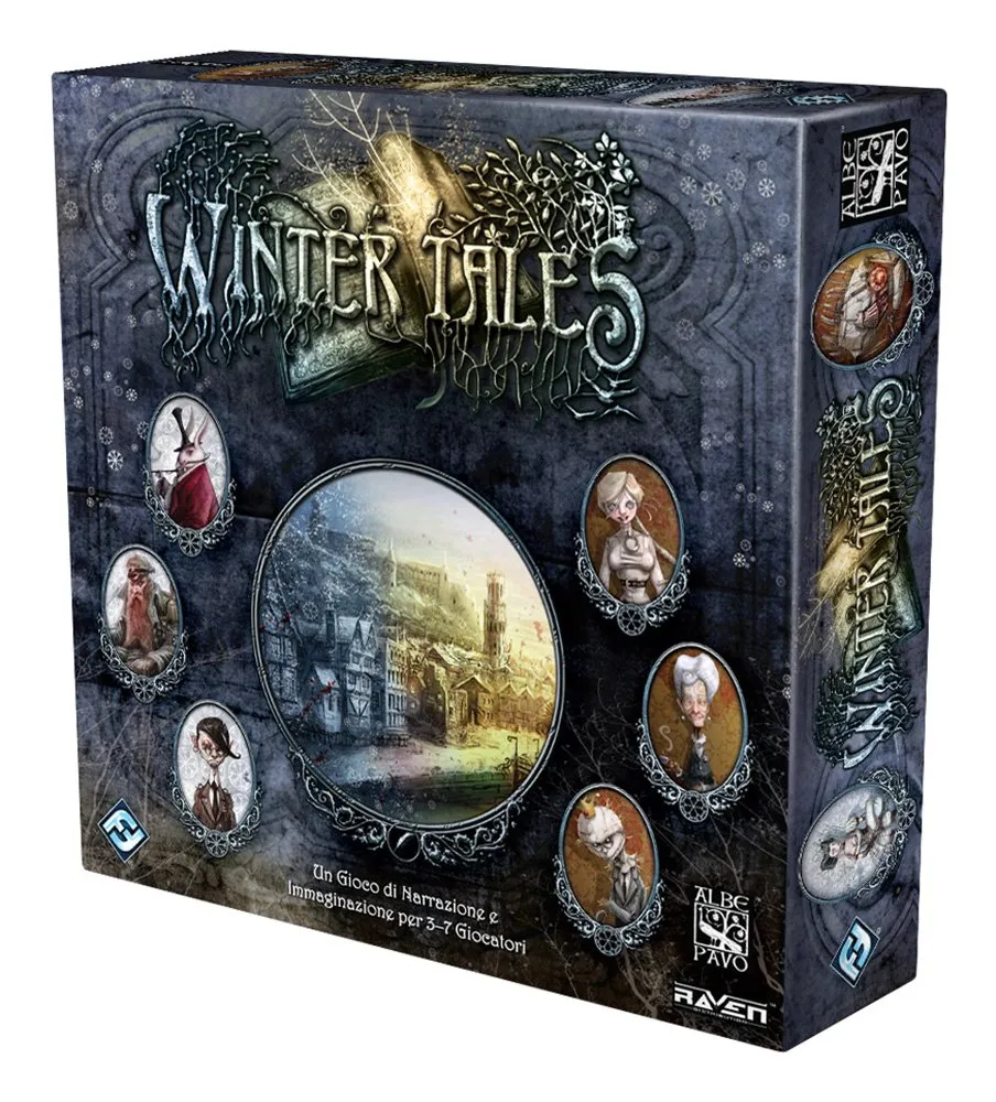 Raven Winter Tales Storie d'Inverno gioco da tavolo narrativo