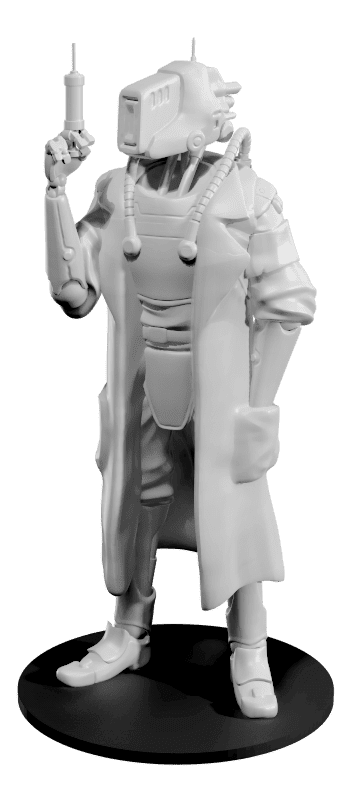 ION Games Stationfall 3D Mini Character miniature 28 pezzi 40 mm