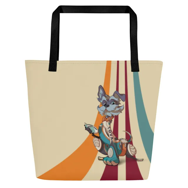 ION Fluffy Frontier Tova borsa tote large poliestere
