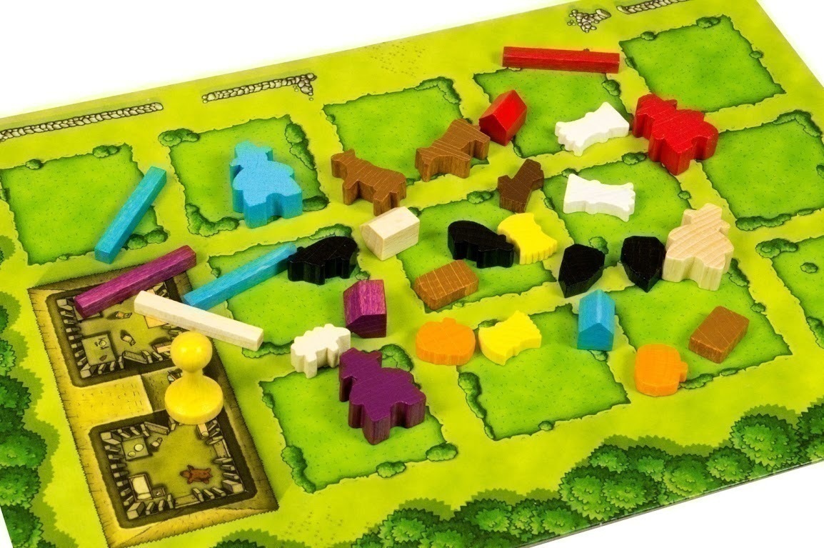 Niza Gams Agricola gioco da tavolo fattoria Uwe Rosenberg