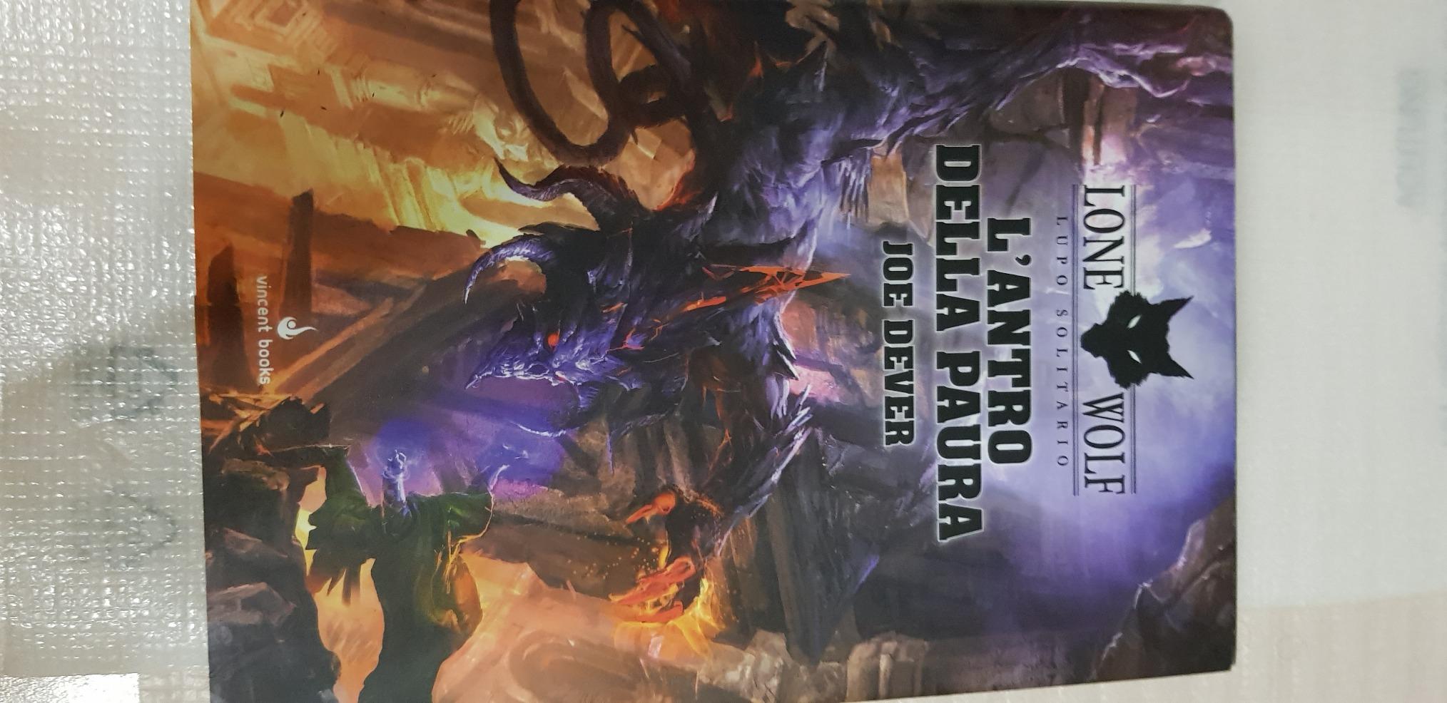 Raven Edizioni Lupo Solitario L'Antro della Paura 9 librogame MagnaKai