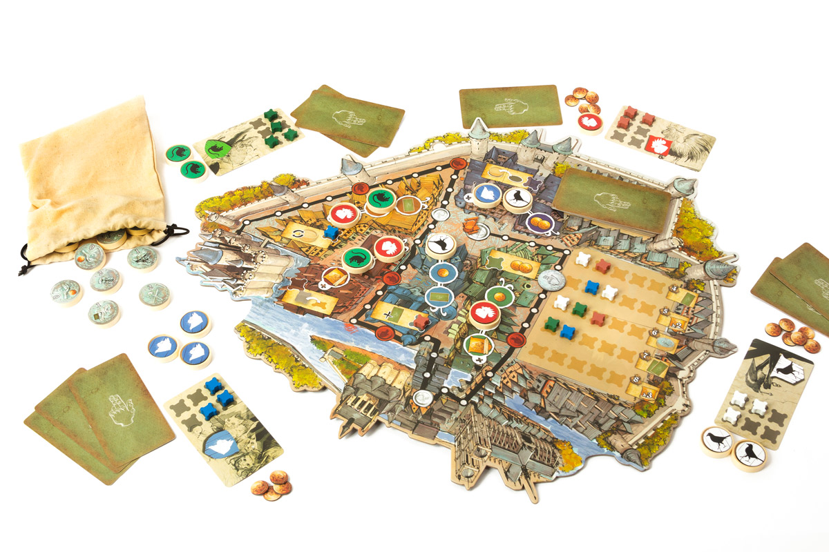 Niza Gams Corte dei Miracoli gioco da tavolo strategico