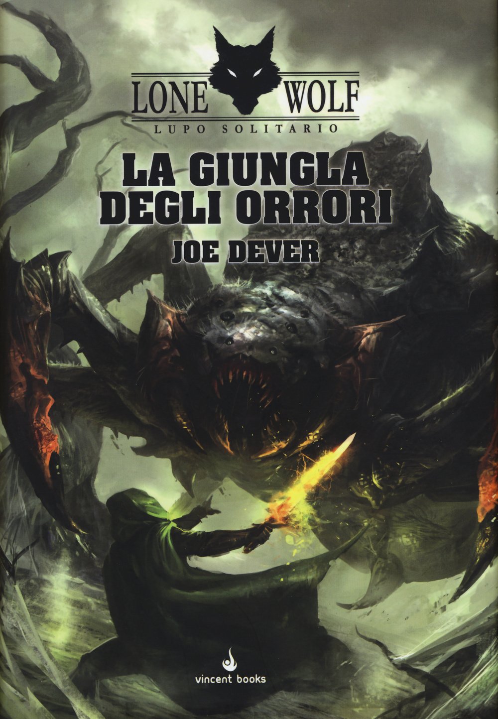 Raven Edizioni Lupo Solitario La Giungla degli Orrori 8 librogame