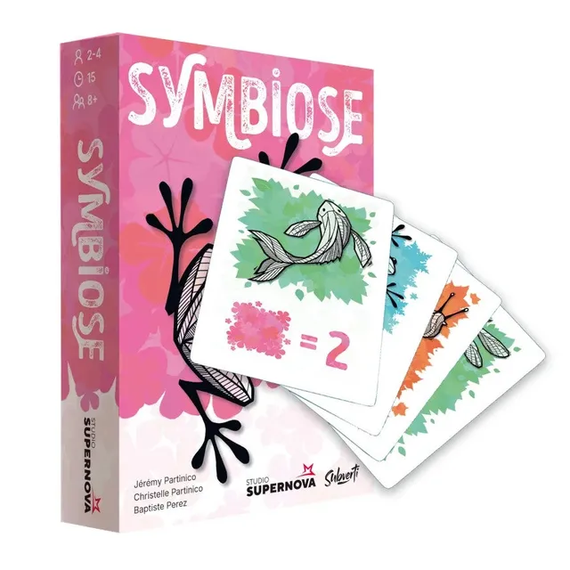 Studio Supernova Symbiose gioco di carte stagno 8 carte