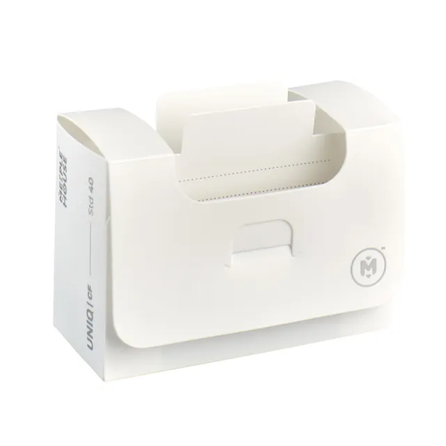 Niza Gams UniqCardFile Standard 40 mm box portacarte bianco