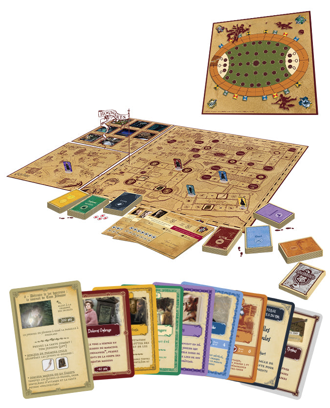Topi Games Harry Potter A Year at Hogwarts gioco da tavolo edizione inglese