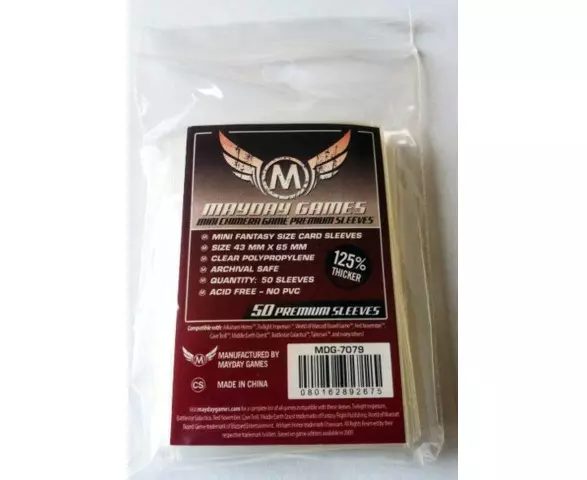 Niza Gams Mayday Premium 43x65 bustine protettive 50 pz