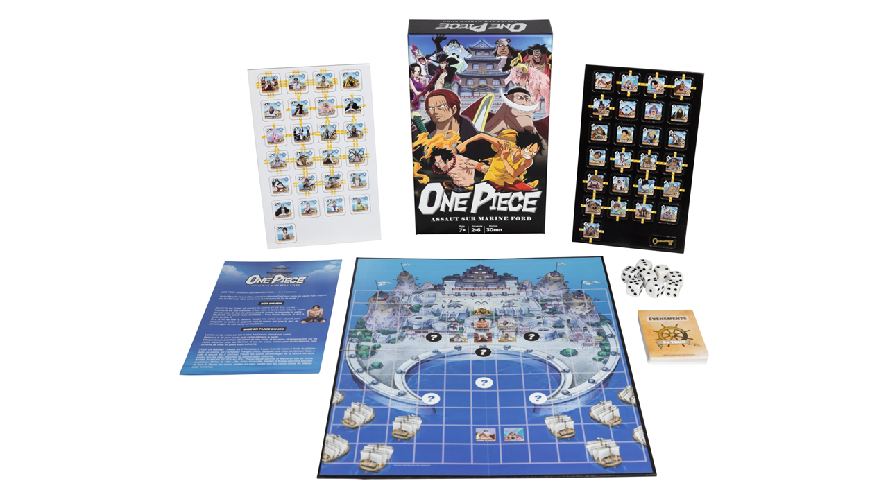 Topi Games One Piece Assault on Marineford gioco da tavolo