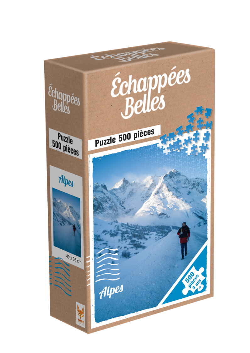 Topi Games Beautiful Escapes Alpi puzzle 500 pezzi
