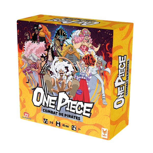 Topi Games One Piece Pirate Battle gioco da tavolo con carte equipaggio