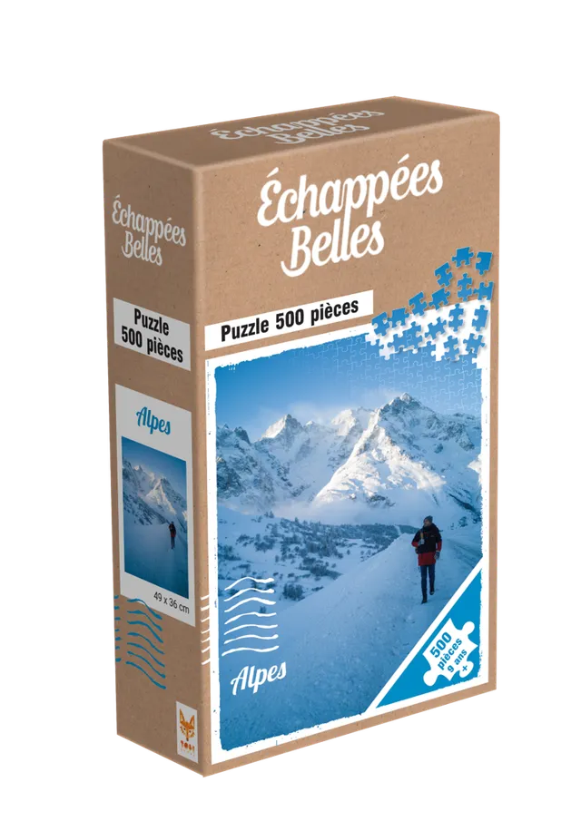 Topi Games Beautiful Escapes Alpi puzzle 500 pezzi