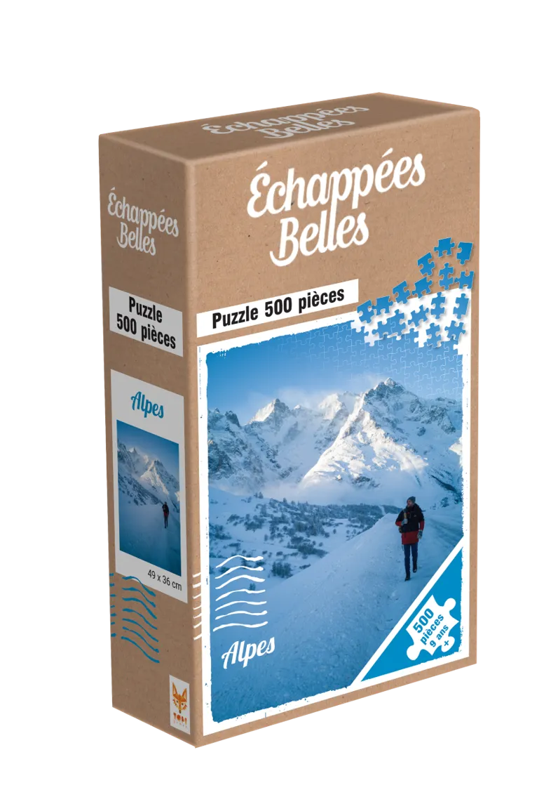 Topi Games Beautiful Escapes Alpi puzzle 500 pezzi